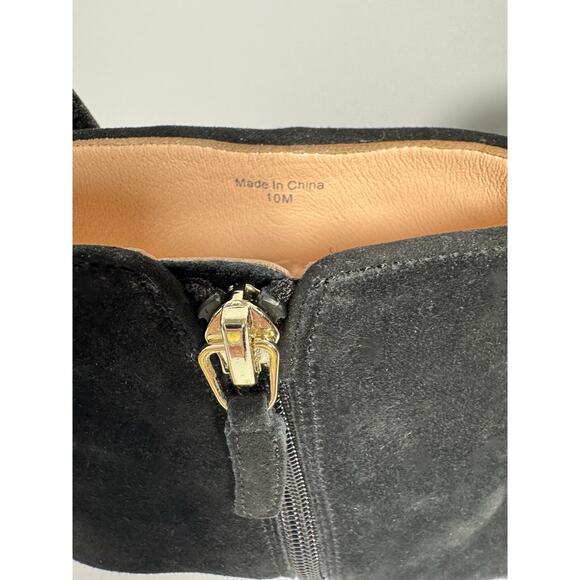 Kate Spade Donella Black Suede Ankle Bow Boots - NIB! - Picture 6 of 9